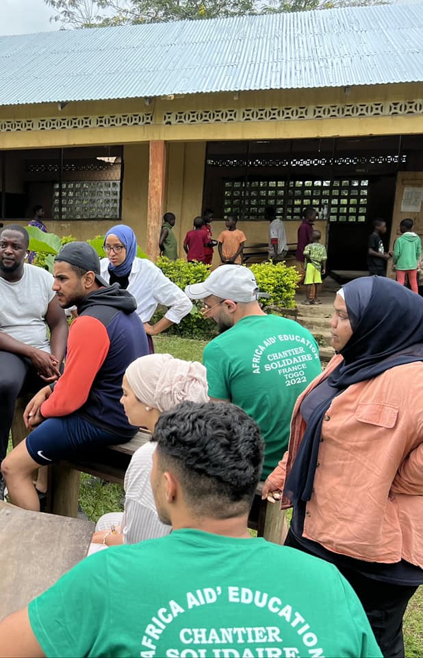 Quatrième photo du chantier solidaire à Kuma