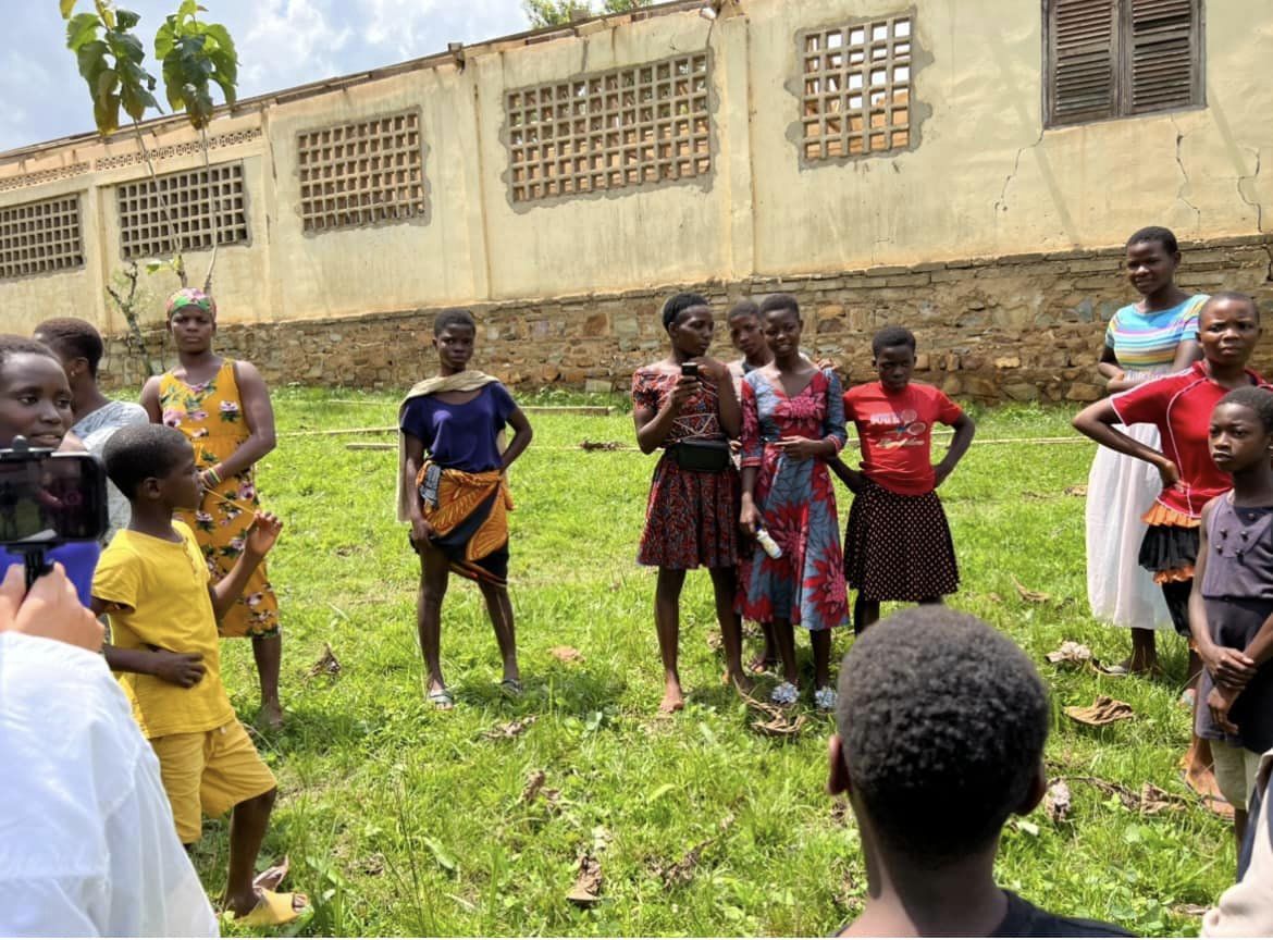 Deuxième photo du chantier solidaire à Kuma